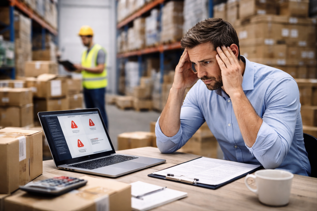 Los errores logísticos más comunes que frenan el crecimiento de una empresa