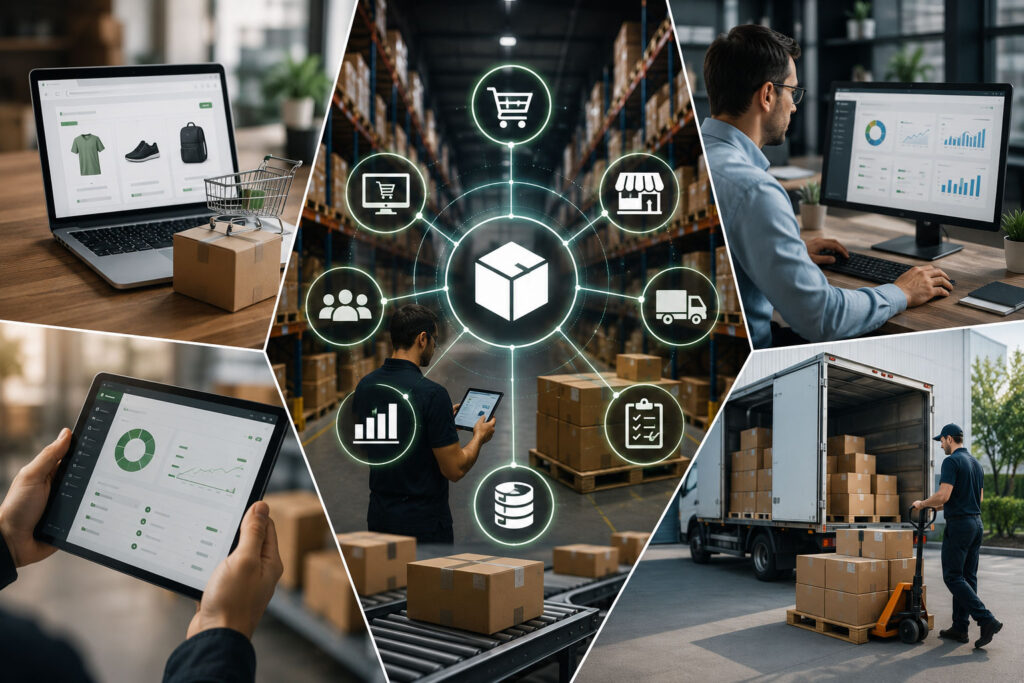 Cómo conectar almacén, ecommerce, ERP y marketplaces sin perder el control