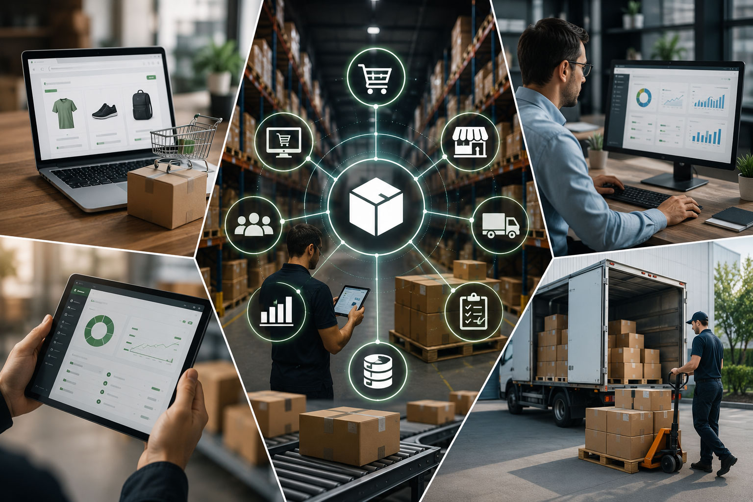 Cómo conectar almacén, ecommerce, ERP y marketplaces sin perder el control